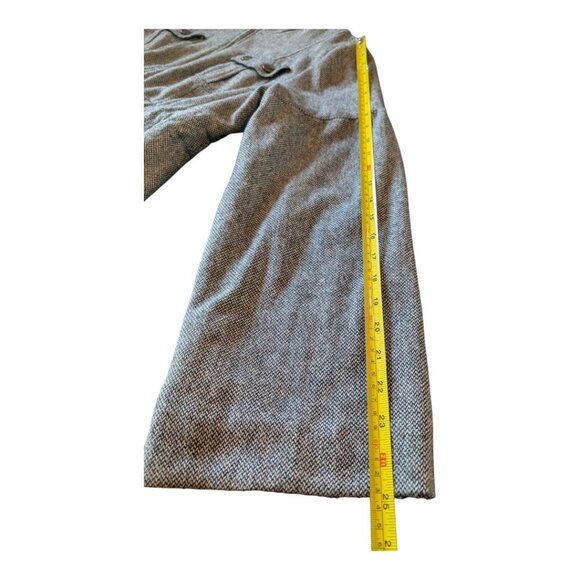 Ivy Jane | Lightweight Hooded Jacket | Heather Grey/Herringbone | Size XL - Picture 10 of 11